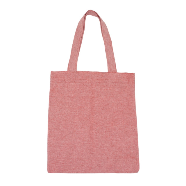 Sacola algodão mescla  37,7x32cm personalizada
