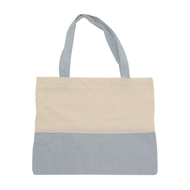 Sacola algodão bicolor personalizada