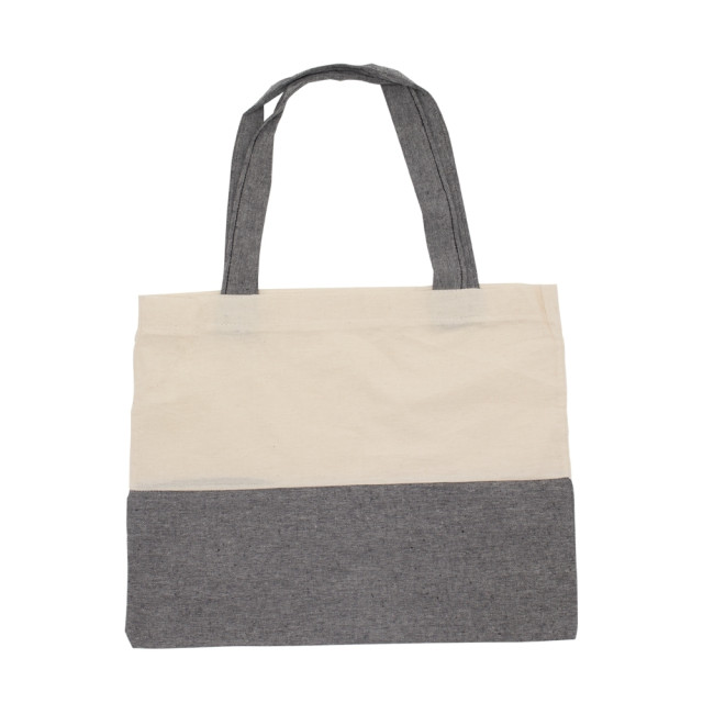 Sacola algodão bicolor personalizada