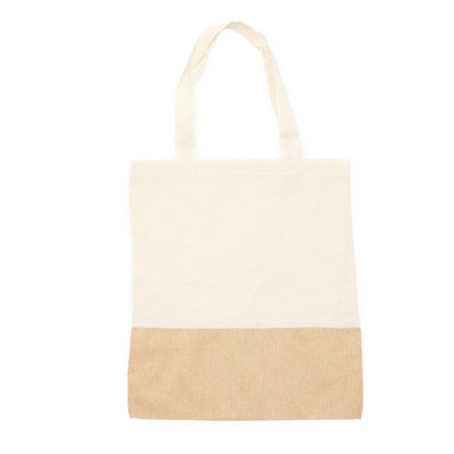 Sacola algodão bicolor 39x35cm personalizada