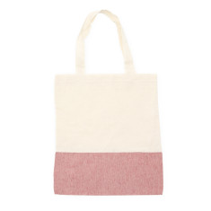 Sacola algodão bicolor 39x35cm personalizada