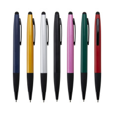 Caneta metal touch rotação personalizada