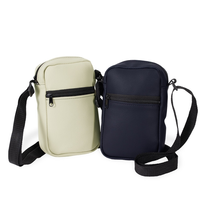 Bolsa de ombro couro sintético personalizada