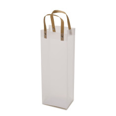 Sacola plástica fosca 35x12x9cm personalizada
