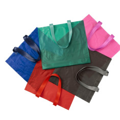 Sacola pvc 40x44,3x9,5cm personalizada