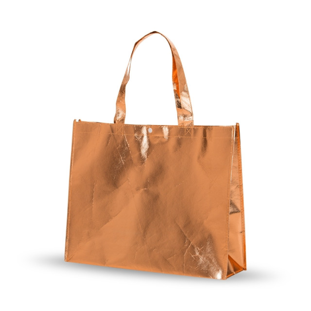 Sacola tnt metalizada personalizada