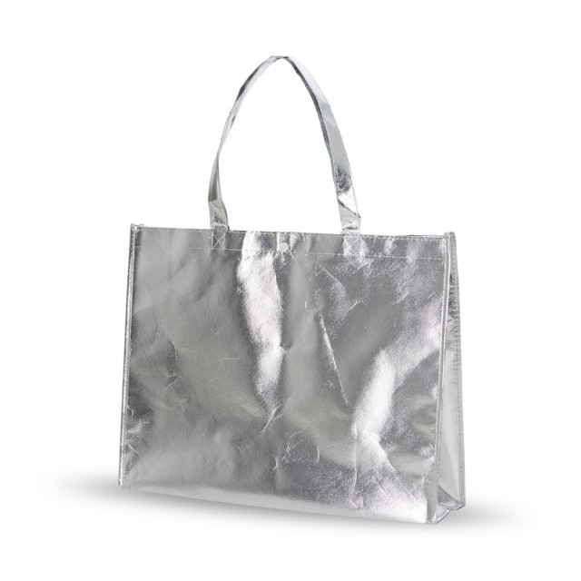 Sacola tnt metalizada personalizada