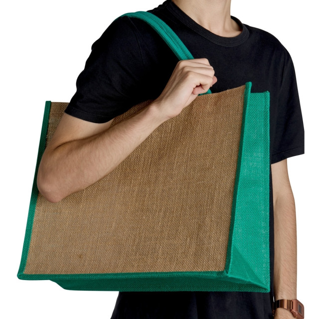 Kit sacola juta + chapéu personalizados