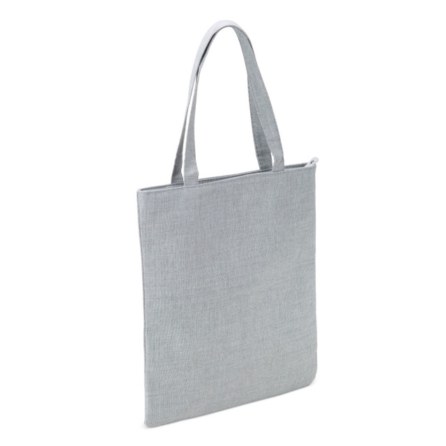 Sacola em nylon 37,5x32,5cm com zíper personalizada