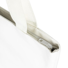 Sacola em nylon 38x33cm com zíper personalizada