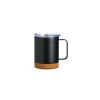 Caneca térmica aço inox/cortiça 330ml personalizada