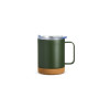 Caneca térmica aço inox/cortiça 330ml personalizada