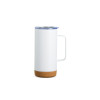 Caneca térmica aço inox/cortiça 500ml personalizada