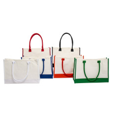 Sacola em lona 474g/m² 42,5x30cm personalizada