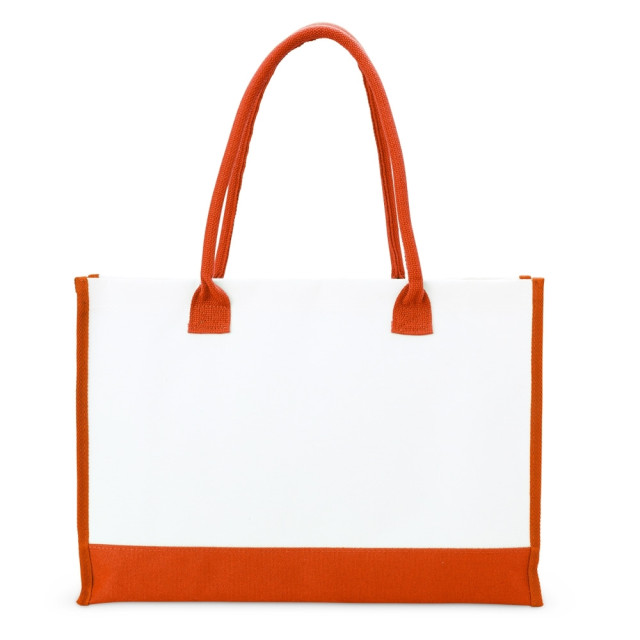 Sacola em lona 474g/m² 42,5x30cm personalizada