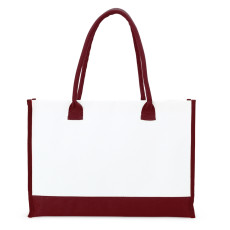 Sacola em lona 474g/m² 42,5x30cm personalizada