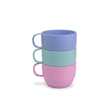 Caneca palha de trigo 300ml personalizada