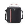 Bolsa térmica nylon e couro sintético 8 litros personalizada