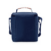 Bolsa térmica nylon e couro sintético 8 litros personalizada