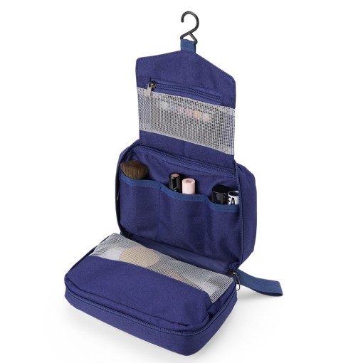 Necessaire poliester 3 compartimentos personalizada