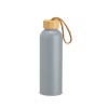 Garrafa alumínio tampa bambu 800ml personalizada Garrafa alumínio tampa bambu 800ml personalizada
