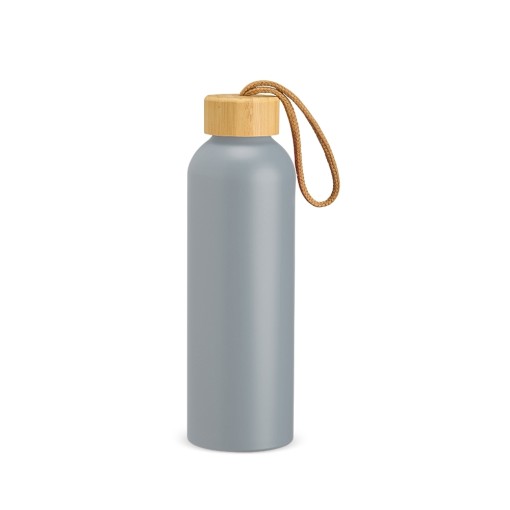 Garrafa alumínio tampa bambu 800ml personalizada Garrafa alumínio tampa bambu 800ml personalizada