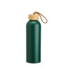 Garrafa alumínio tampa bambu 800ml personalizada Garrafa alumínio tampa bambu 800ml personalizada