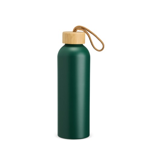 Garrafa alumínio tampa bambu 800ml personalizada Garrafa alumínio tampa bambu 800ml personalizada
