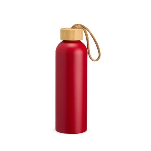 Garrafa alumínio tampa bambu 800ml personalizada Garrafa alumínio tampa bambu 800ml personalizada