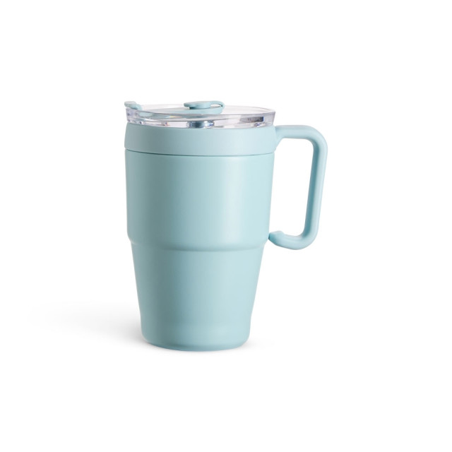 Caneca térmica com canudo 600ml personalizada