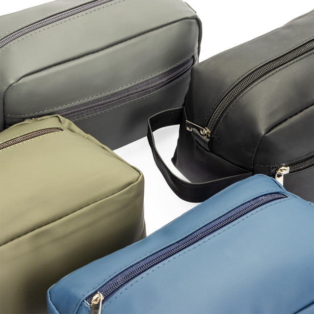 Necessaire couro sintético personalizada