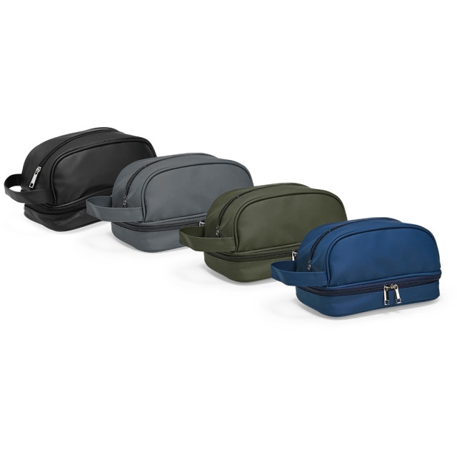 Necessaire couro sintético personalizada