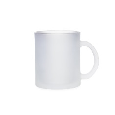 Caneca de vidro fosco 350ml personalizada