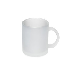 Caneca de vidro fosco 350ml personalizada