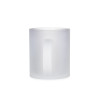 Caneca de vidro fosco 350ml personalizada