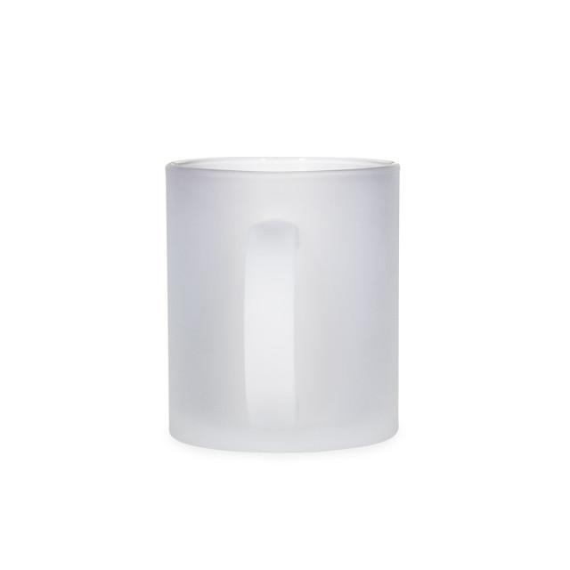 Caneca de vidro fosco 350ml personalizada