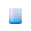 Caneca de vidro degradê fosco 350ml personalizada