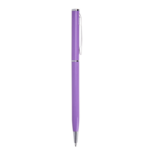 Caneta metal slim personalizada