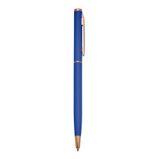 Caneta metal slim gold personalizada