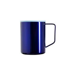 Caneca inox brilho parede dupla 270ml personalizada