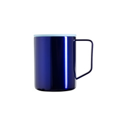 Caneca inox brilho parede dupla 270ml personalizada