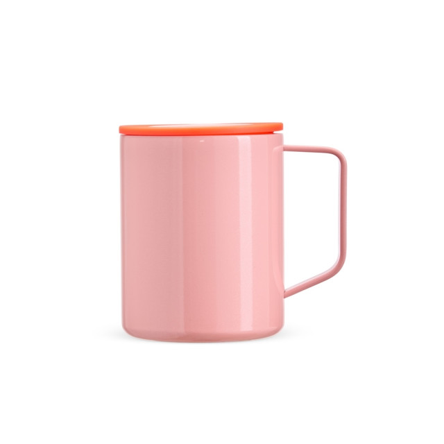 Caneca inox brilho parede dupla 270ml personalizada