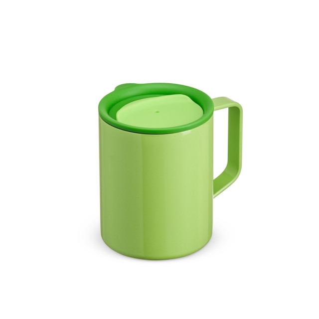 Caneca inox brilho parede dupla 270ml personalizada
