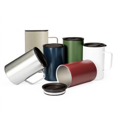 Caneca inox parede dupla 350ml personalizada