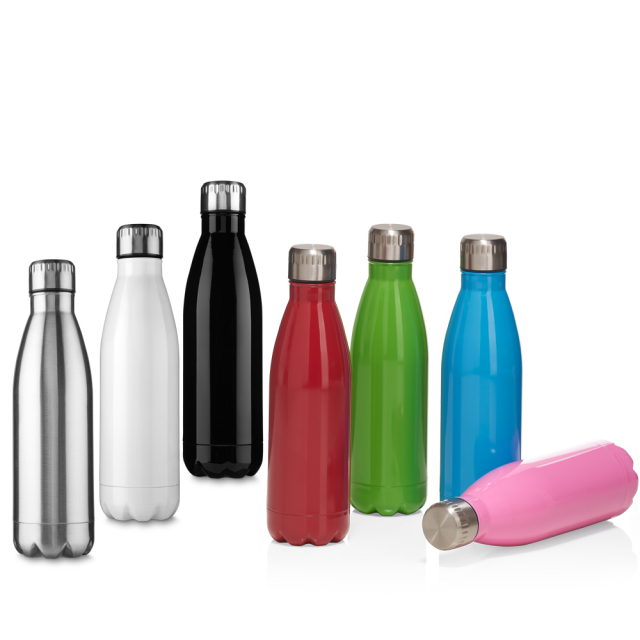 Garrafa em aço inox personalizada