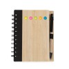 Bloco De Anotação Bambu Com Caneta Personalizado Bloco De Anotação Bambu Com Caneta Personalizado