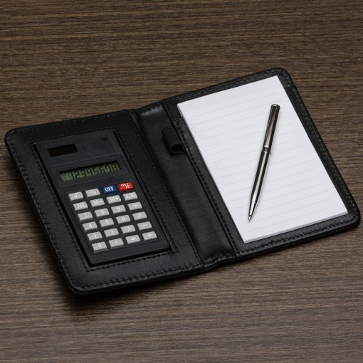 Bloco De Anotação Com Calculadora Personalizado Bloco De Anotação Com Calculadora Personalizado