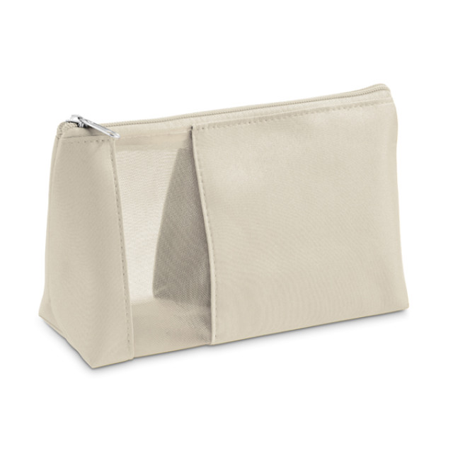 Necessaire com visor em tela personalizada