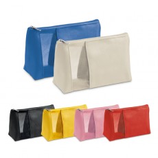 Necessaire com visor em tela personalizada