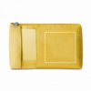Necessaire com visor em tela personalizada Necessaire com visor em tela personalizada